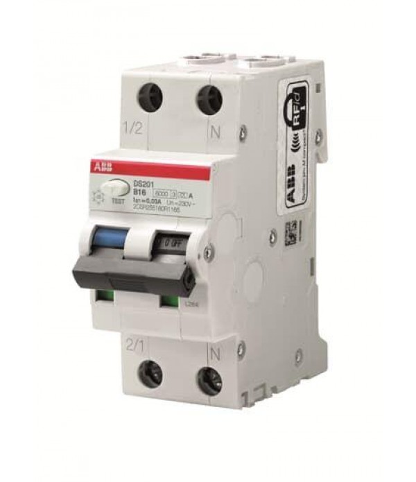 Выключатель автоматический дифференциального тока 10А 30мА DS201 C10 AC30 ABB 2CSR255080R1104